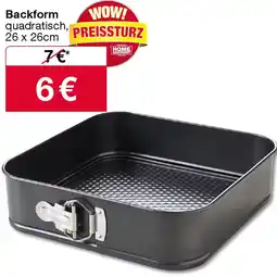 Woolworth Backform Angebot