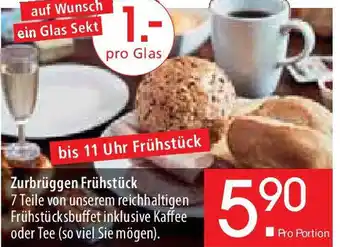 Zurbrüggen Zurbrüggen Frühstück Angebot