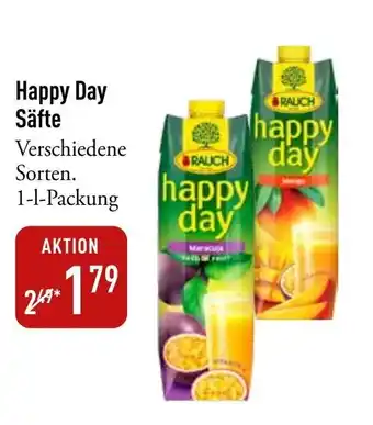 Galeria Markthalle RAUCH Happy Day Säfte Angebot