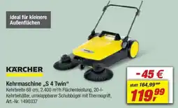 toom Baumarkt KÄRCHER Kehrmaschine ,,S 4 Twin“ Angebot