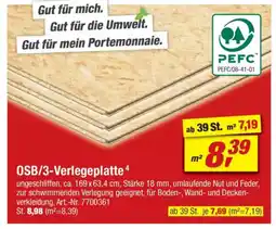 toom Baumarkt OSB/3-Verlegeplatte Angebot