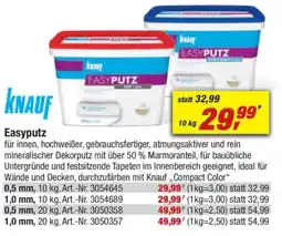 toom Baumarkt KNAUF Easyputz 0.5 mm Angebot