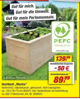 toom Baumarkt Hochbeet ,,Marina“ Angebot