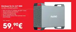 Arlt MAIWO Gehäuse für 2x 3,5" HDD via USB-C mit RAID-Funktion Angebot