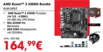 Arlt AMD Ryzen™ 3 4300G Bundle Aufrüstkit Angebot