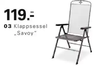 Höffner MWH Klappsessel „Savoy Angebot