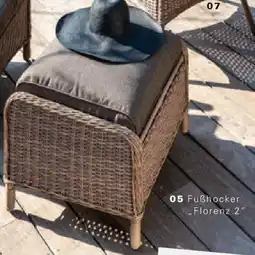 Höffner A CASA MIA Fuẞhocker Florenz 2 Angebot