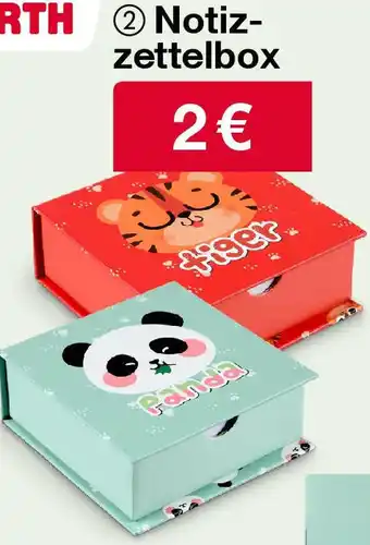 Woolworth Notizzettelbox Angebot