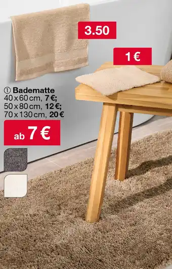 Woolworth Badematte Angebot