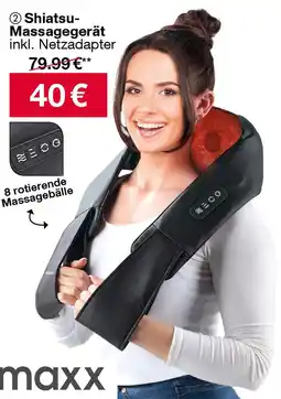 Woolworth VITALmaxx Shiatsu-Massagegerät Angebot