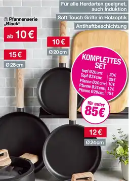 Woolworth Pfannenserie ,,Black" Angebot