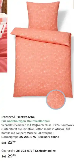 Tchibo Renforcé-Bettwäsche Angebot