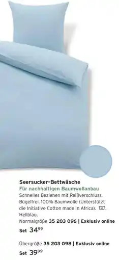 Tchibo Seersucker-Bettwäsche Angebot