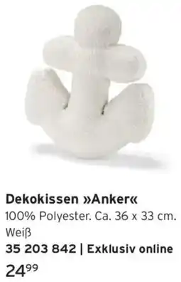 Tchibo Dekokissen Anker Angebot