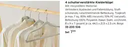 Tchibo 4 schulterverstärkte Kleiderbügel Angebot