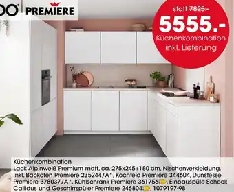 Möbel Martin Küchenkombination inkl. Lieferung Angebot