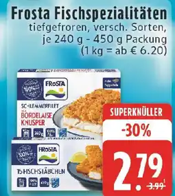 Edeka Frosta Fischspezialitäten Angebot