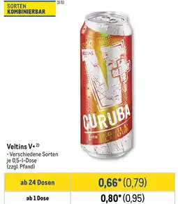 METRO Veltins V+ CURUBA Angebot