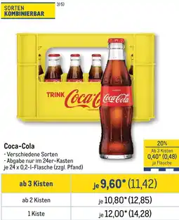 METRO Coca-Cola Angebot