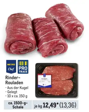 METRO METRO Chef Rinder- Rouladen Angebot