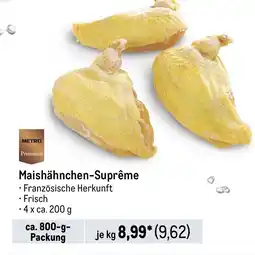 METRO METRO Premium Maishähnchen-Suprême Angebot