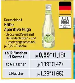 METRO Käfer Aperitivo Hugo Angebot