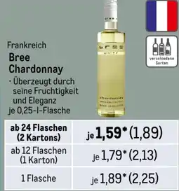 METRO Bree Chardonnay Angebot