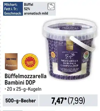 METRO METRO Premium Büffelmozzarella Bambini DOP Angebot