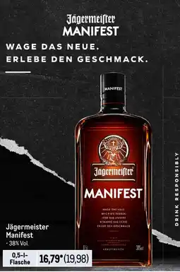 METRO Jägermeister Manifest Angebot