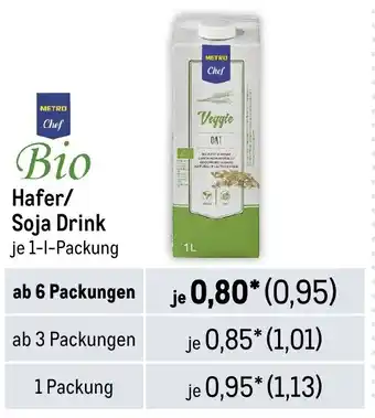 METRO METRO Chef Hafer/ Soja Drink Angebot