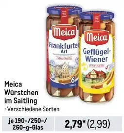 METRO Meica Würstchen im Saiting Angebot