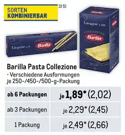 METRO Barilla Pasta Collezione Angebot