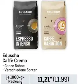 METRO Eduscho Caffè Crema Angebot