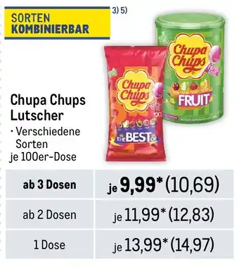 METRO Chupa Chups Lutscher Angebot