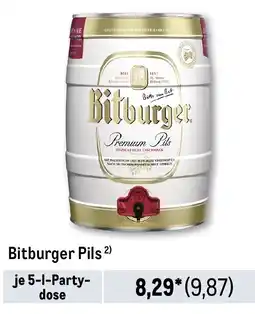 METRO Bitburger Pils Angebot