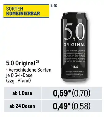 METRO 5.0 Original Angebot