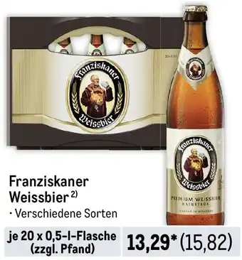 METRO Franziskaner Weissbier Angebot