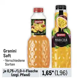 METRO Granini Saft Angebot