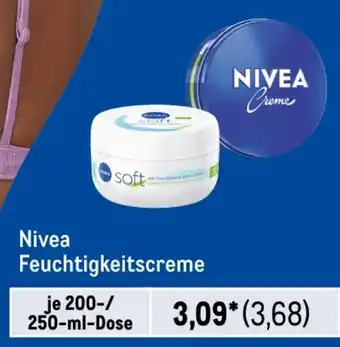 METRO Nivea Feuchtigkeitscreme Angebot