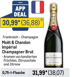 METRO MOET & CHANDON Impérial Champagner Brut Angebot