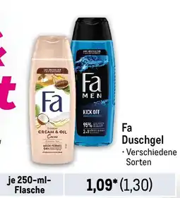 METRO Fa Duschgel Angebot