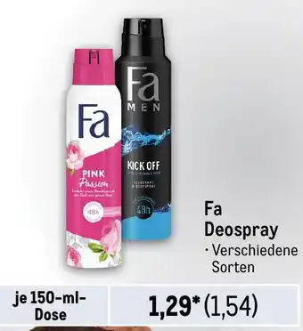 METRO Fa Deospray Angebot