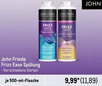 METRO John Frieda Frizz Ease Spülung Angebot