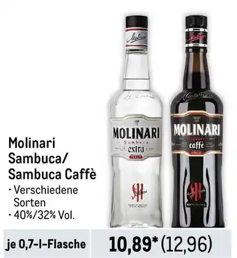 METRO Molinari Sambuca/ Sambuca Caffè Angebot