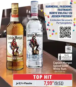 METRO Captain Morgan Spiced Gold/ White Rum Angebot