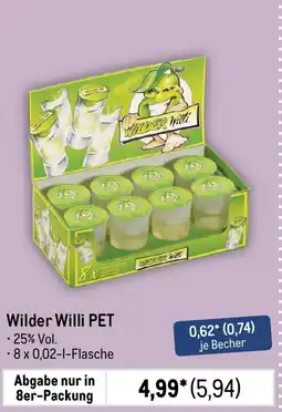 METRO Wilder Willi PET Angebot