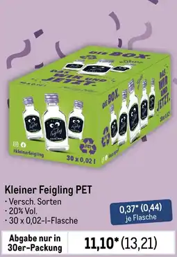 METRO Kleiner Feigling PET Angebot