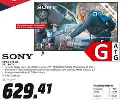 MediaMarkt SONY 55" LED TV KD 55 X 75 WL Angebot