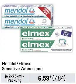 METRO Meridol/Elmex Sensitive Zahncreme Angebot