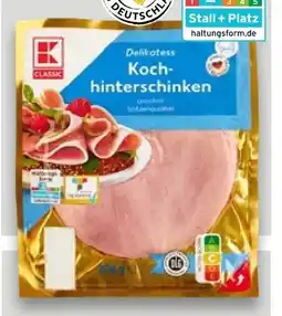 Kaufland K-Classic Kochhinterschinken Angebot